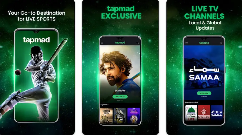 Tapmad Live Sports App