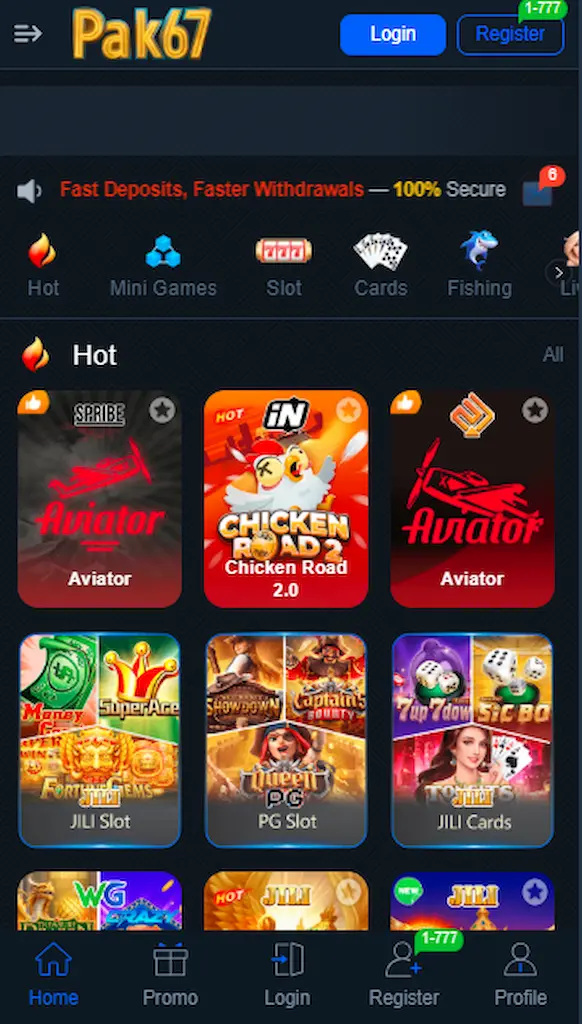 Pak67-Game-App